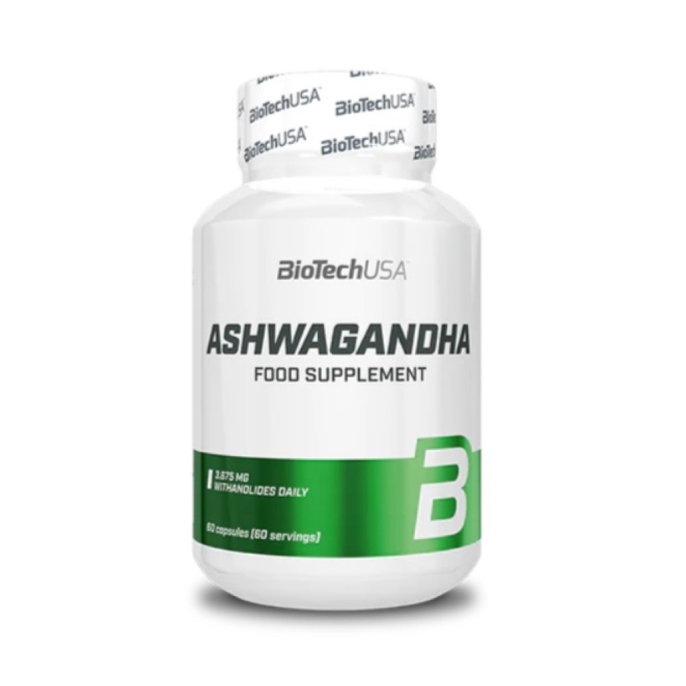 Ashwagandha 60 kapslí - Biotech USA