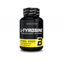 L-Tyrosine 100 kapslí - Biotech USA