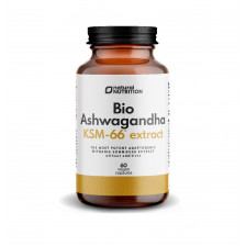 Bio Ashwagandha KSM-66 60 kapsúl - Natural nutrition