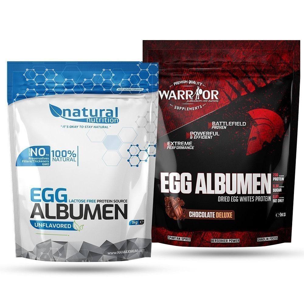 Egg Albumen - sušené vaječné bielka 1000 g - Natural nutrition