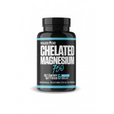 Chelated Magnesium 750 mg, 100 kapslí - Warrior