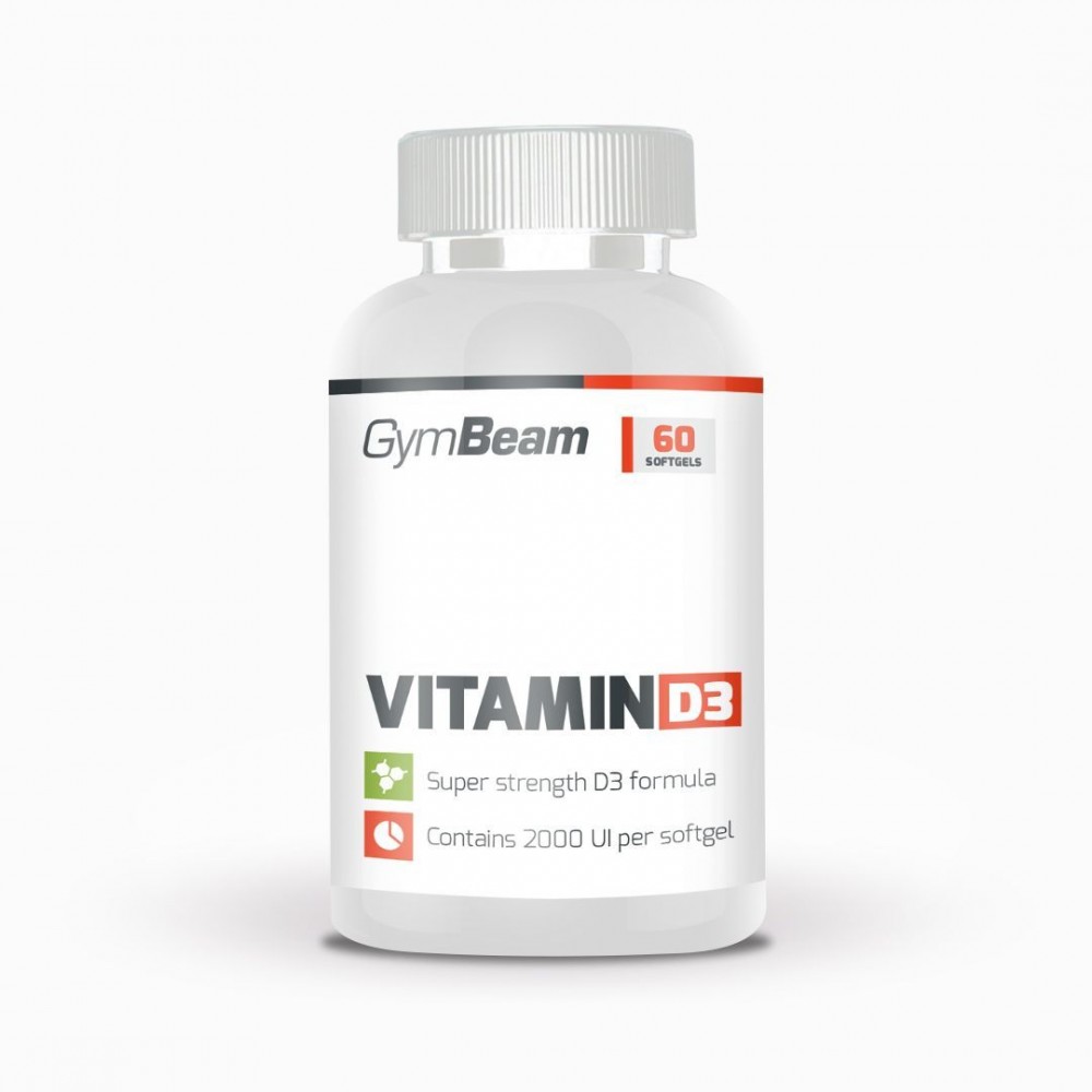 Vitamin D3 2000 IU  240 kapslí - GymBeam