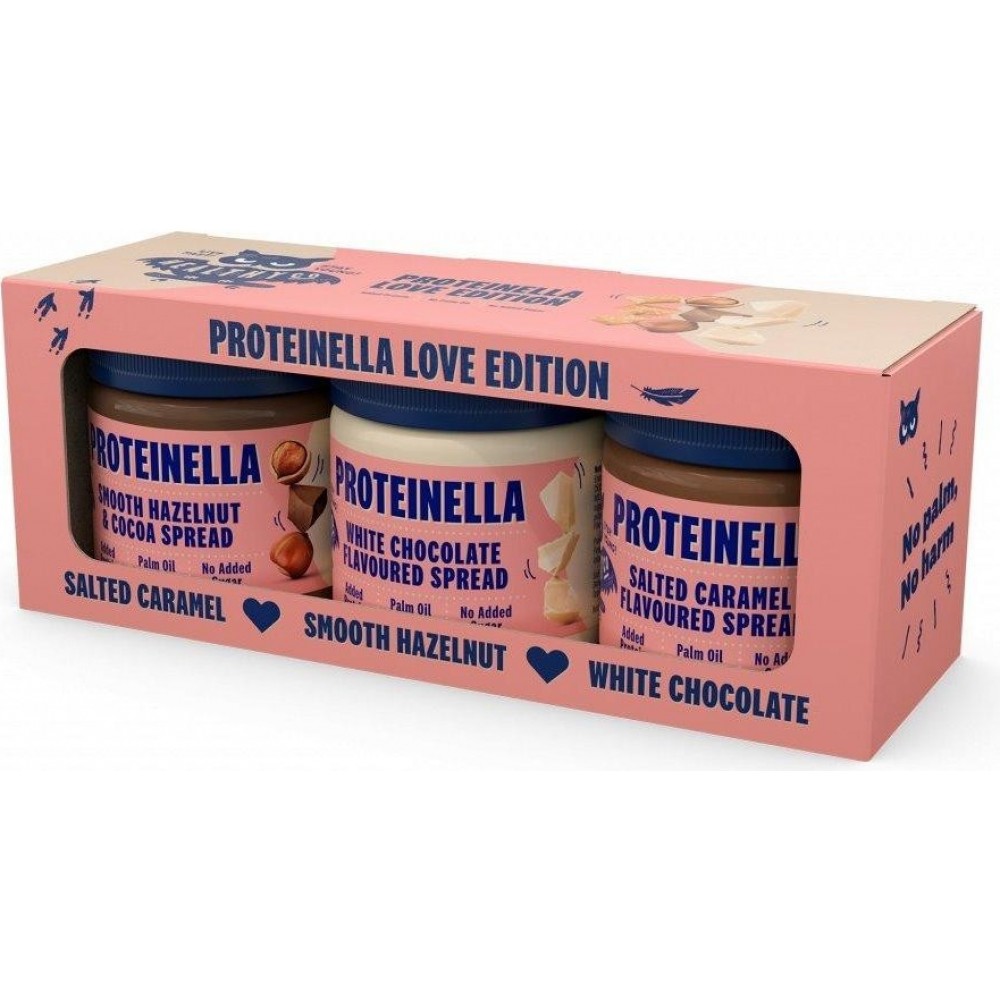 Limitovaná edice Proteinella 3 x 200 g - HealthyCo