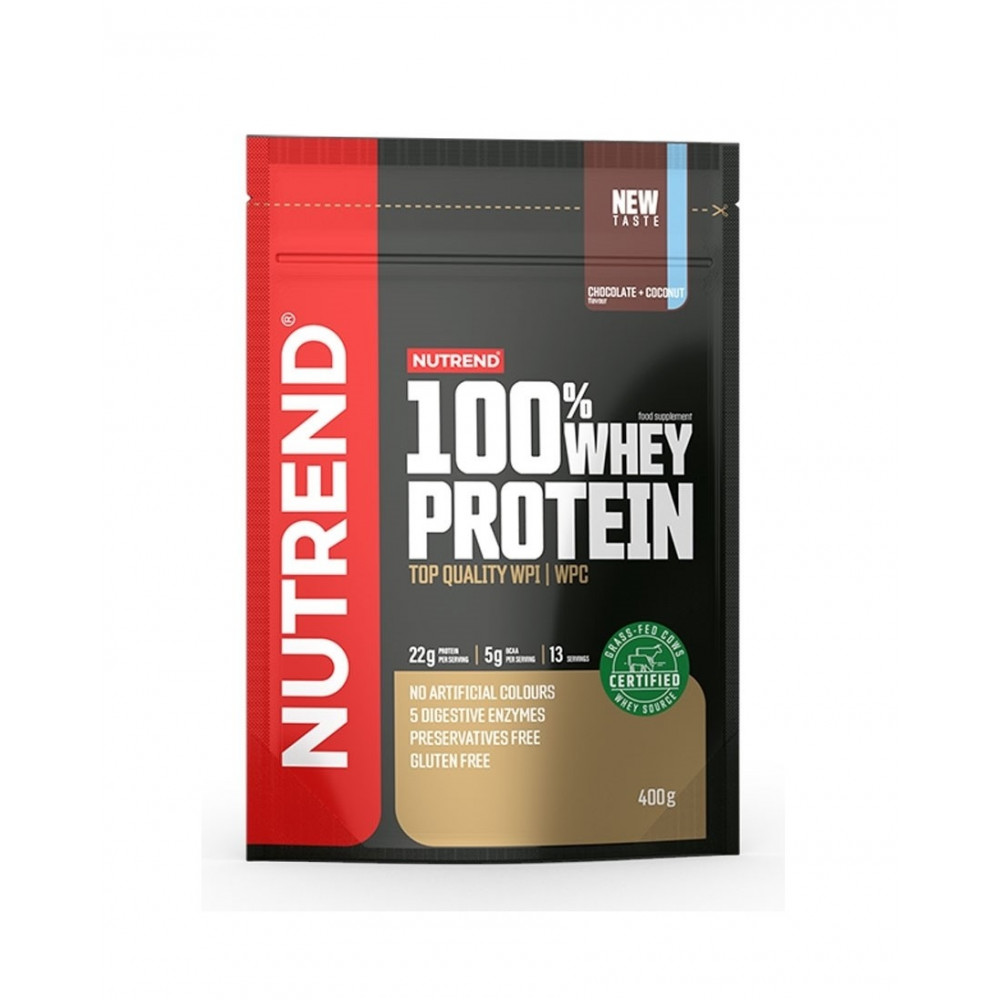 100% Whey Protein 400 g - Nutrend