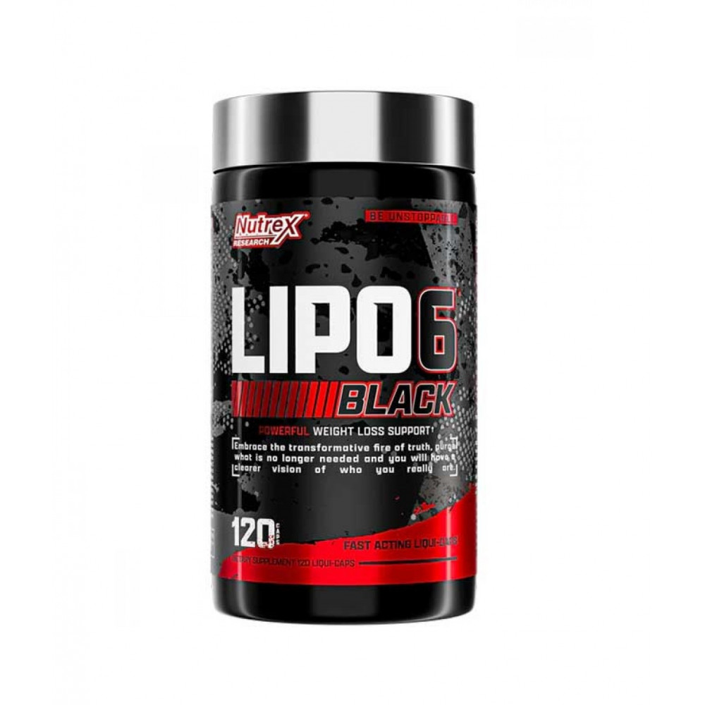 LIPO 6 BLACK 120 kapsúl - Nutrex