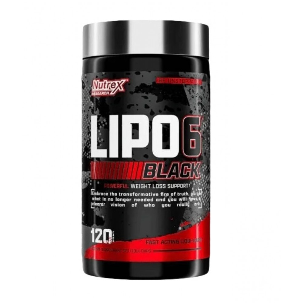 LIPO 6 Black Ultra Concentrate 60 kapsúl - Nutrex