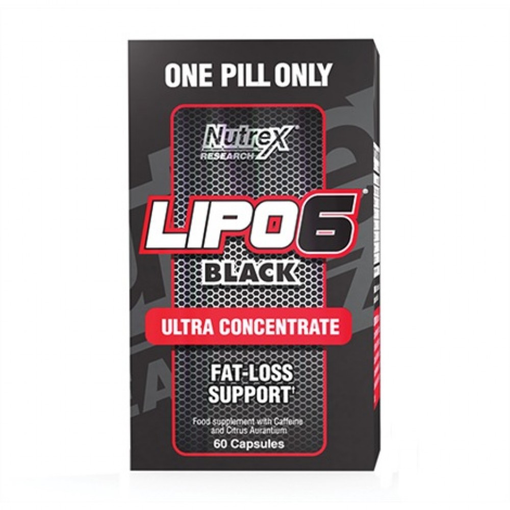 LIPO 6 Black Ultra Concentrate 60 kapslí - Nutrex