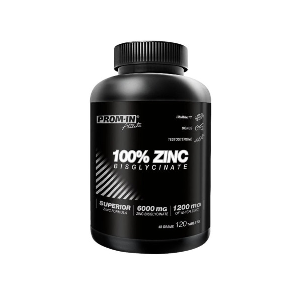 100% Zinc Bisglycinate 120 tabliet - Prom-in