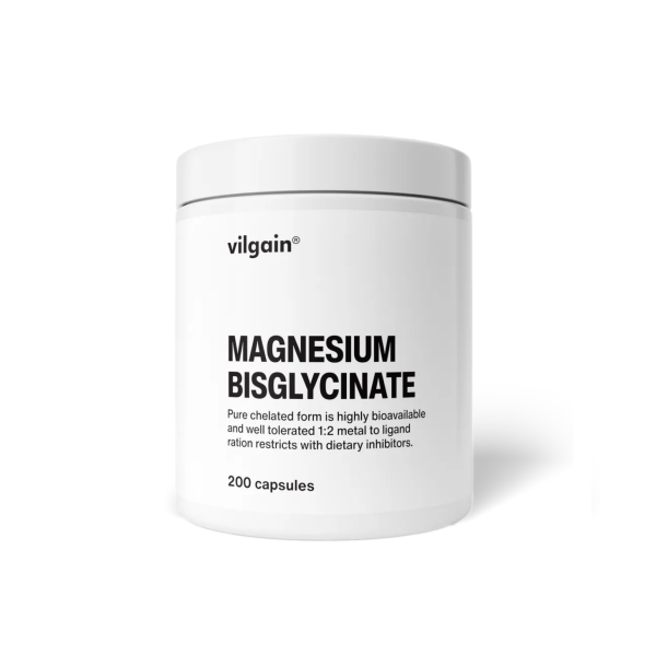 Horčík bisglycinát 200 kapsúl - Vilgain